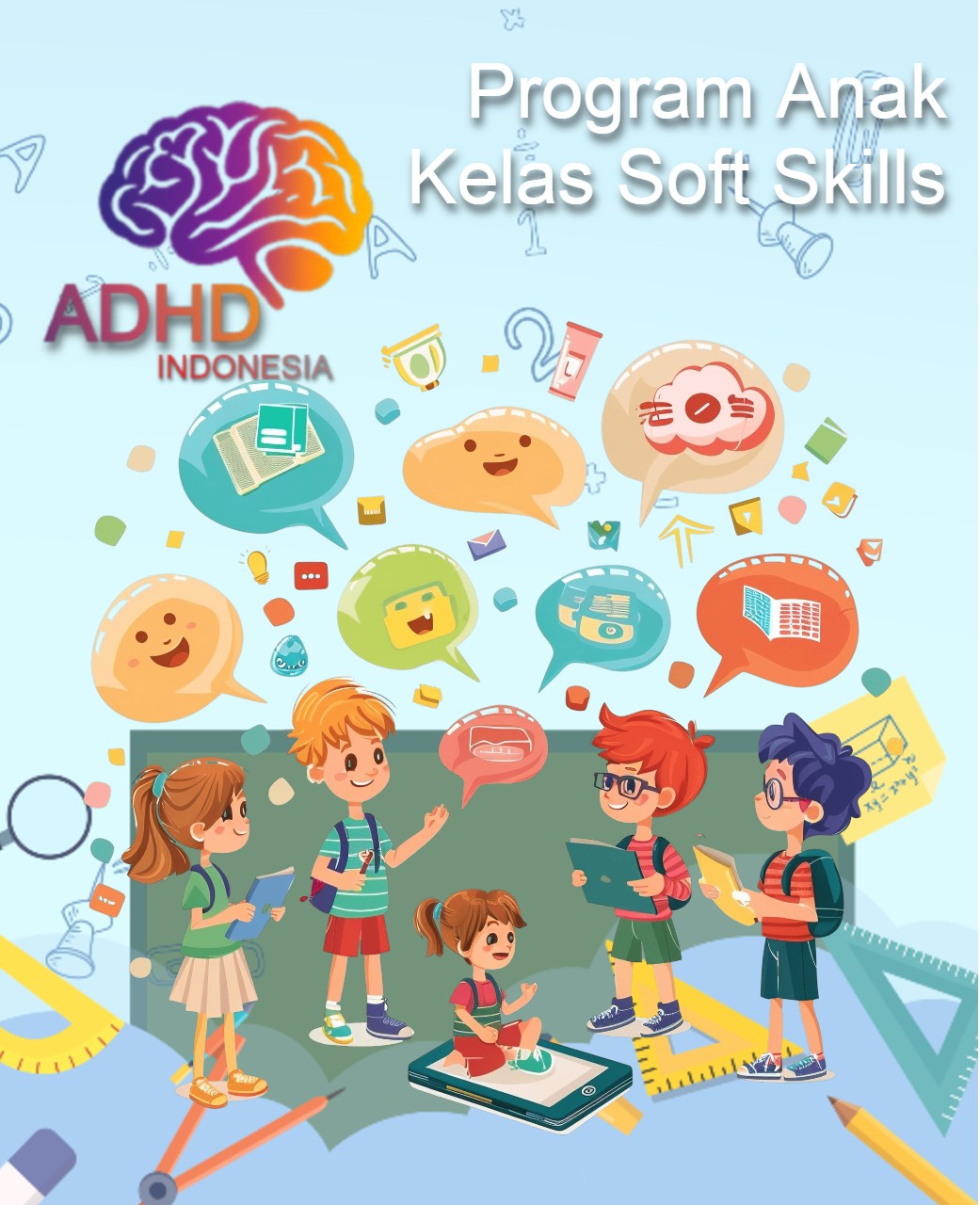 Program ADHD Indonesia Kota Jakarta Kelas Soft Skills Anak ADHD